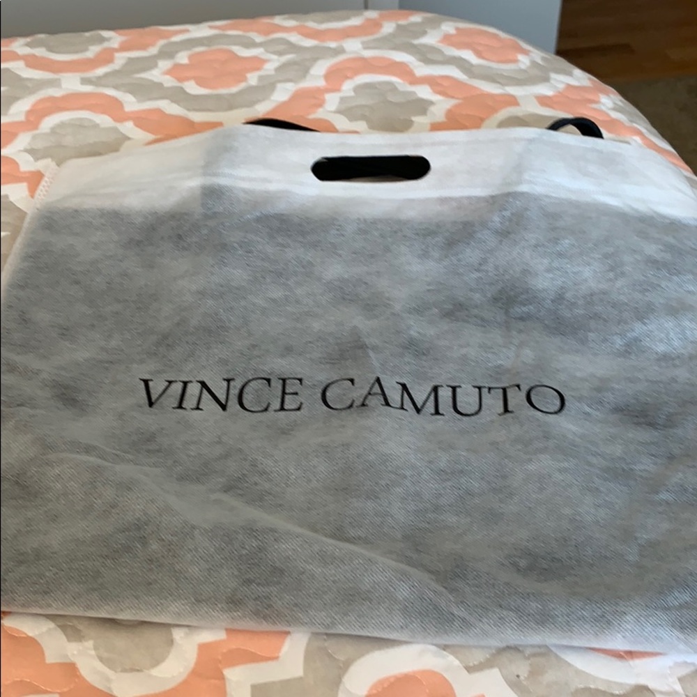 Vince Camuto black and grey tote